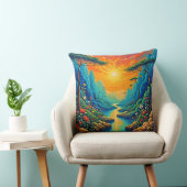 エスケープトゥ自然アートデザイン クッション (椅子)