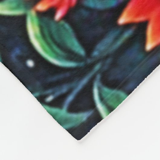 エスケープトゥ自然アートデザイン フリースブランケット (角)