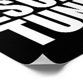 エスケープトンネル – このポスターを削除しない ポスター (角)