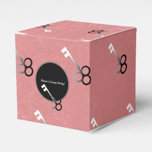 エスケープパーティーガールズ誕生日お気に入りキャンディボックス フェイバーボックス (正面サイド)