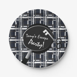 エスケープパーティー誕生日プレート ペーパープレート