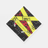 エスケープパーティー誕生日迷路鍵ミステリーミックス スタンダードランチョンナプキン (角)