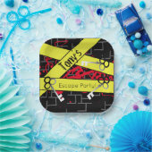 エスケープパーティー誕生日迷路鍵ミステリーミックス ペーパープレート (パーティー)