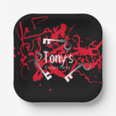 エスケープパーティー誕生日迷路鍵謎 ペーパープレート (正面)