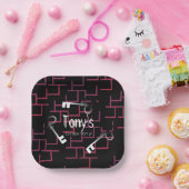 エスケープパーティー誕生日迷路鍵 ペーパープレート (パーティー)