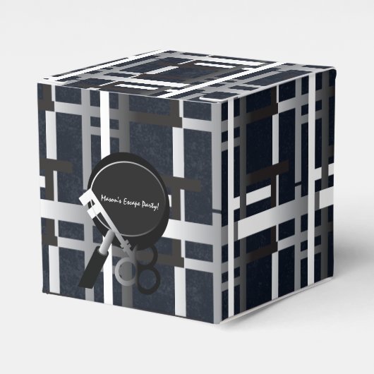 エスケープパーティー迷路鍵グラディエント好みキャンディボックス フェイバーボックス (正面サイド)