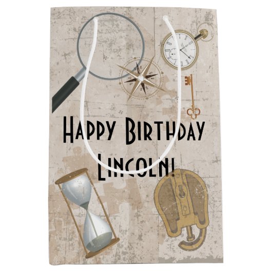 エスケープルーパーソナライズされたムパーティー抱き枕 ミディアムペーパーバッグ (正面)