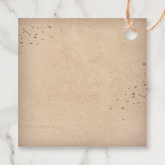 エスケープルームのバースデーパ感謝していーティー フェイバータグ (裏面)