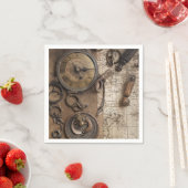 エスケープルームゲーム誕生日パーティー スタンダードカクテルナプキン (インサイチュ)