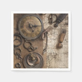 エスケープルームゲーム誕生日パーティー スタンダードカクテルナプキン (正面)