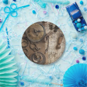 エスケープルームゲーム誕生日パーティー ペーパープレート (パーティー)