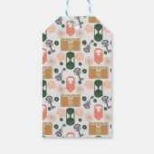 エスケープルームジェンダーが赤ちゃんシャワーを明らかにする ギフトタグ (裏面)