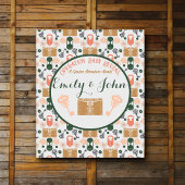 エスケープルームジェンダーが赤ちゃんシャワーを明らかにする タペストリー