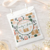 エスケープルームジェンダーが赤ちゃんシャワーを明らかにする フェイバーバッグ (クリップ留めされた状態)