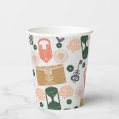 エスケープルームジェンダーが赤ちゃんシャワーを明らかにする 紙コップ (裏面)