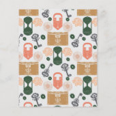 エスケープルームジェンダー明らかに赤ちゃんシャワーゲームステーション チラシ (裏面)