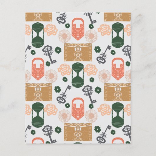 エスケープルームジェンダー明らかに赤ちゃんシャワーゲームステーション チラシ (裏面)