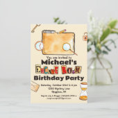 エスケープルームスパイミステリー誕生日 招待状 (スタンド正面)