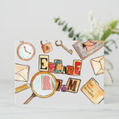 エスケープルームチーム建物 招待状 (スタンド正面)