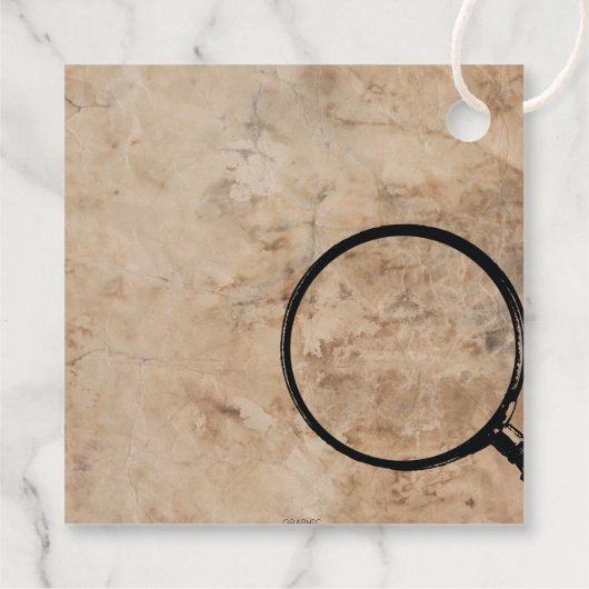 エスケープルームバースデーパーティーありがとう フェイバータグ (裏面)