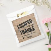 エスケープルームバースデーパーティーありがとう フェイバーバッグ (封をした状態)