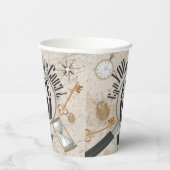 エスケープルームパーティー供給ミステリースカベンジャー狩り 紙コップ (右)