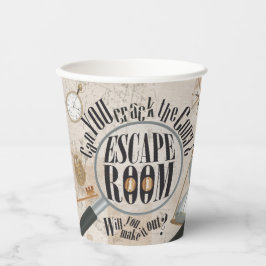 エスケープルームパーティー供給ミステリースカベンジャー狩り 紙コップ