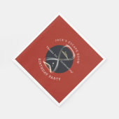 エスケープルームパーティー スタンダードランチョンナプキン (角)