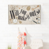 エスケープルームパーティー – 分かるか？ 横断幕 (インサイチュ)