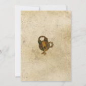 エスケープルーム誕生日招待状 招待状 (裏面)