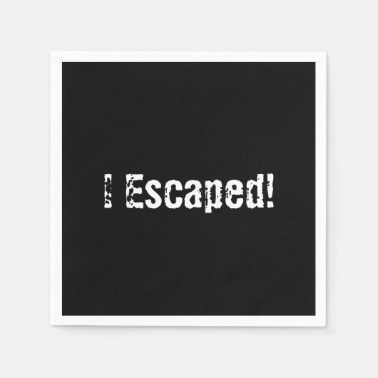 「エスケープルーム」パーティー紙ナプキンス スタンダードカクテルナプキン (正面)