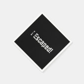 「エスケープルーム」パーティー紙ナプキンス スタンダードカクテルナプキン (角)