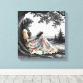 エスケープ キャンバスプリント (インサイチュ (ウッドフロア))