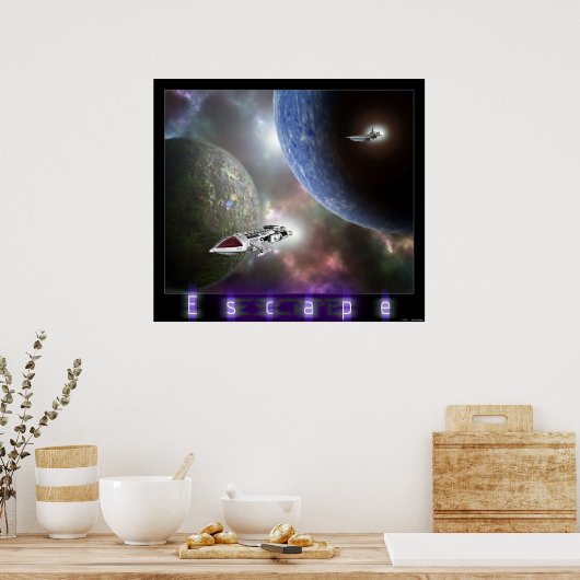 エスケープ ポスター (キッチン)