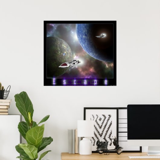 エスケープ ポスター (ホームオフィス)