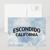エスコンディドカリフォルニア ポストカード (正面/裏面)