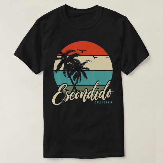 エスコンディドカリフォルニア Tシャツ (デザイン正面)