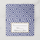 エスコートカードを配置 プレイスカード (外部開封)