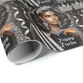 エスサーブラックプリムラッピング紙 ラッピングペーパー (ロールコーナー)