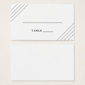 エスストライプのコートカード (正面&裏面)