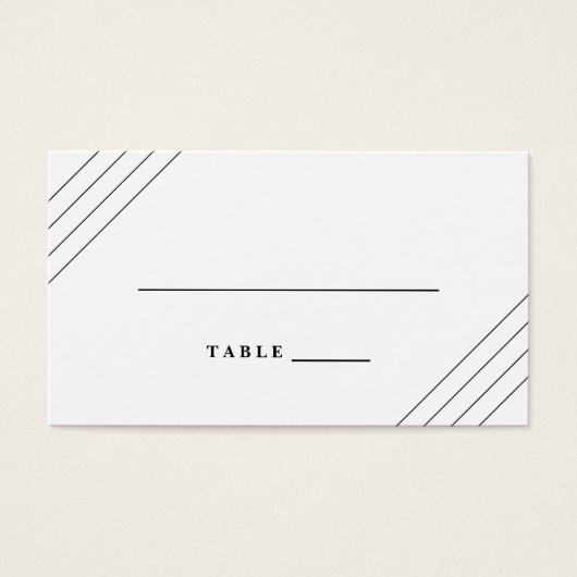 エスストライプのコートカード (正面)