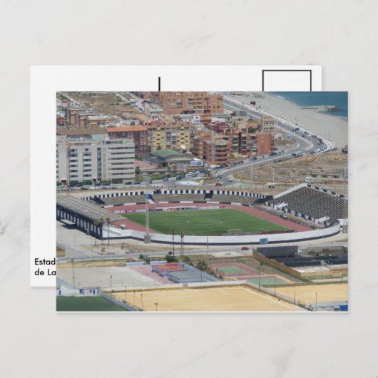 エスタディオ市営デラリネアデラコンセプシオン ポストカード (正面/裏面)