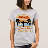 エスタママチタニーズMargaritaビーチ Tシャツ (正面)