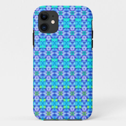 エスタンパドデフォルマスAzuis chamativos e verde claro Case-Mate iPhoneケース (裏面)
