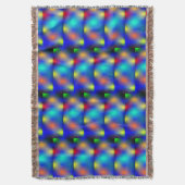 エスタンパcolorida, 'escama quadada'. スローブランケット (正面縦)
