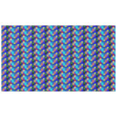 エスタンパcolorida, 'escama quadada'. テーブルクロス (正面(横))