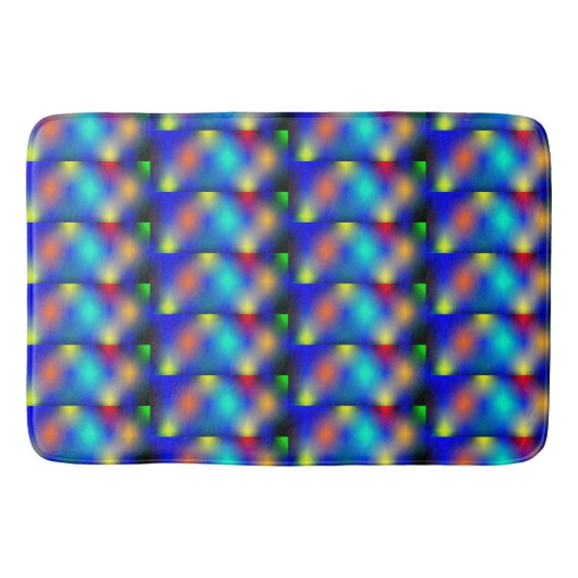 エスタンパcolorida, 'escama quadada'. バスマット (正面)