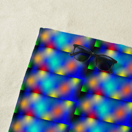 エスタンパcolorida, 'escama quadada'. ビーチタオル