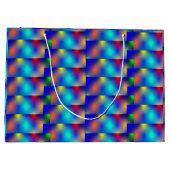 エスタンパcolorida, 'escama quadada'. ラージペーパーバッグ (裏面)