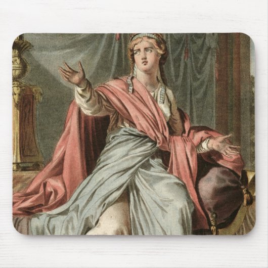 エスターのジャン・ラシーヌ著「エスター」のための衣裳、から マウスパッド (正面)